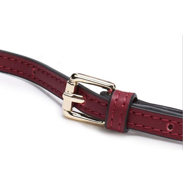 Bucket Lady Collision Color Women'S Leather Shoulder Handbags Cross Body