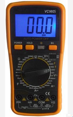 Multímetro digital profissional 20nF-200uF do portable DMM com registro de dados