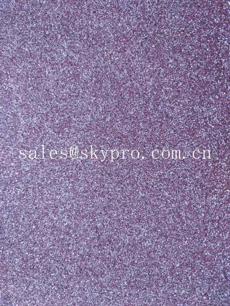 Colorful Glitter Foam Sheets For Handicraft Felt / OEM Foam Insulation Sheets