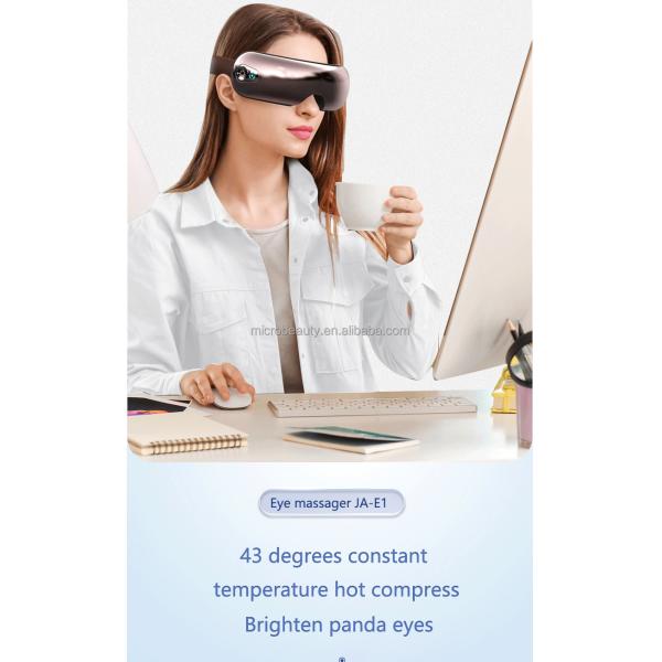 Electric Vibration Smart Eye Massager Heat Compression Eye Care Massager Fatigue Relief