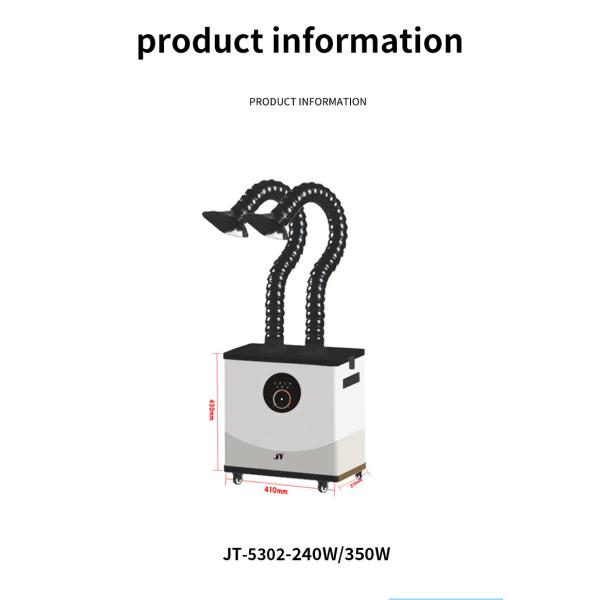 Customized Request Accepted Portable Strong Power Fume Purifier Dtf Mini Smoke Absorber