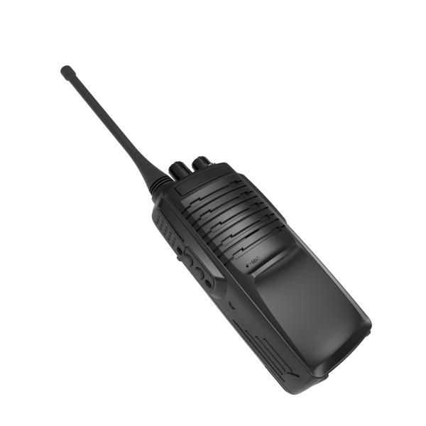 Black  Walkie Talkie with 2W Output Power and Zello Compatibility Motola Wanhua Compatible