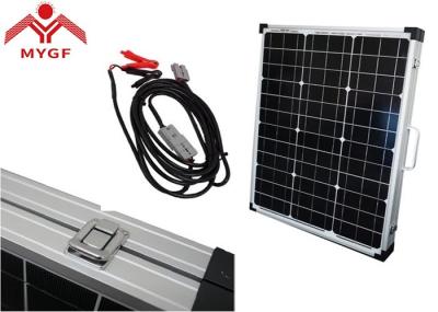 200 Watt Portable Solar Suitcase With PMW / MPPT Controller Compact Design
