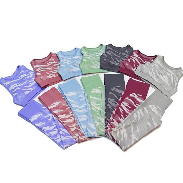 Жилет и брюки изготовленной на заказ женщины носки йоги пульсации безрукавный связанный