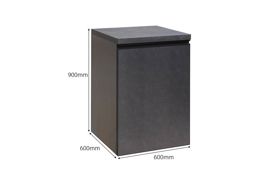 Luxury Modular Outdoor Bbq Kitchen Cabinets Aluminum Frame Freestanding Adjustable Leveling Feet
