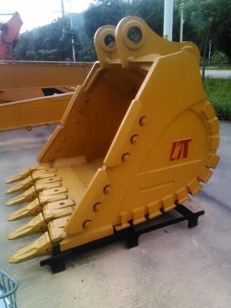 0.25cbm Excavador Rock Bucket Volvo Excavator Heavy Duty Bucket Com Dentes
