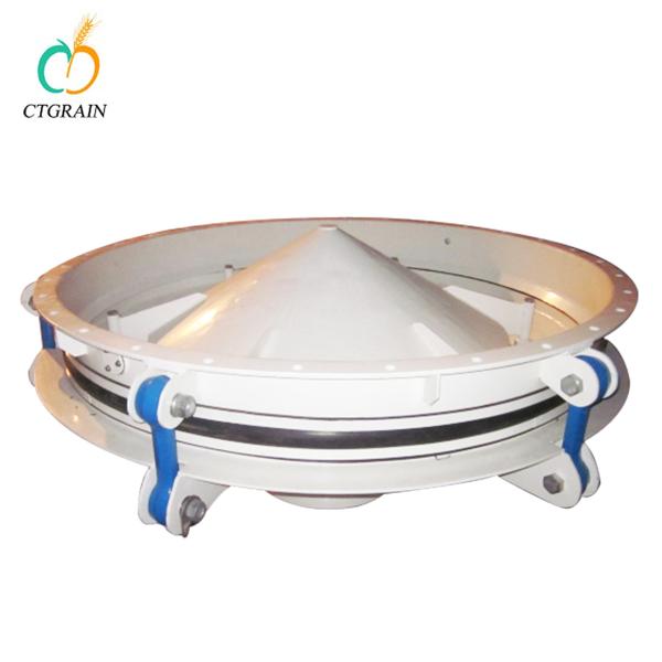 Le déperditeur blanc de poubelle de machines de centrale de malaxage de poudre r