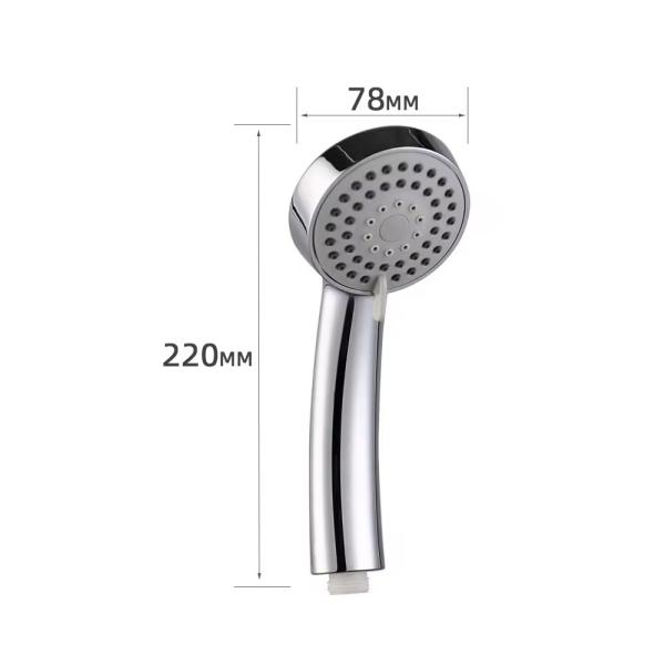 Plastic Handheld Shower Head Filter for Bath Jet Spray Pattern Bathroom Accessories