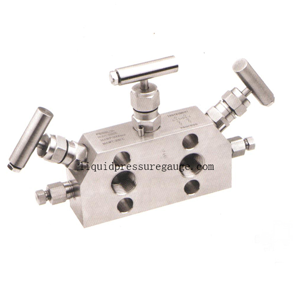Клапан 6000PSI аппаратуры клапана передатчика давления 1/2 NPT 200C 3 коллекторный