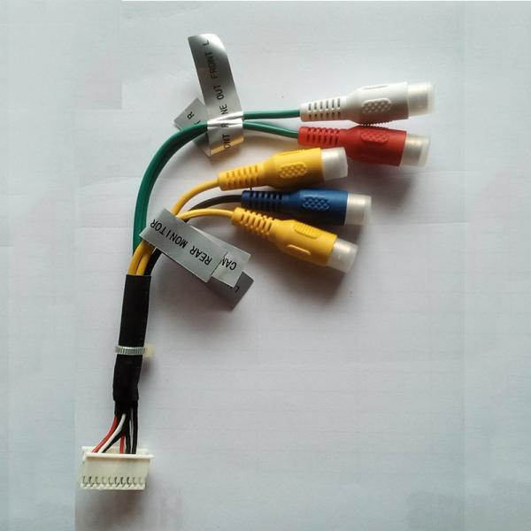 24 Pin to RCA Stereo Radio AV Aux DVD Pioneer Avh-p4900 4950 5700