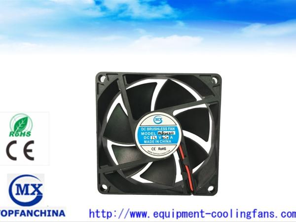 Portable Computer Case Cooling Fans 24V / 48V With Ball Bearing and Plastic Impeller
