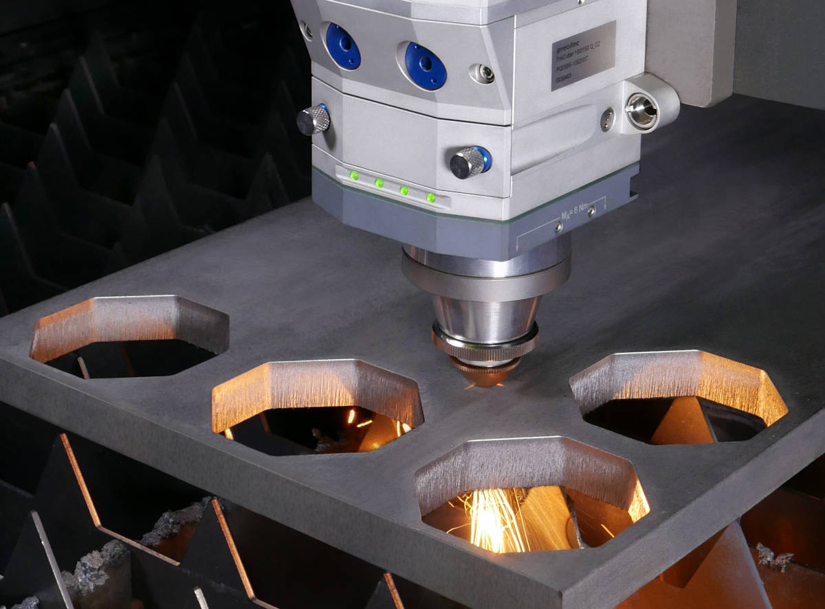 Приставной резак лазера волокна 15KW Precitec ProCutter 1,0 для автомата для резки лазера волокна