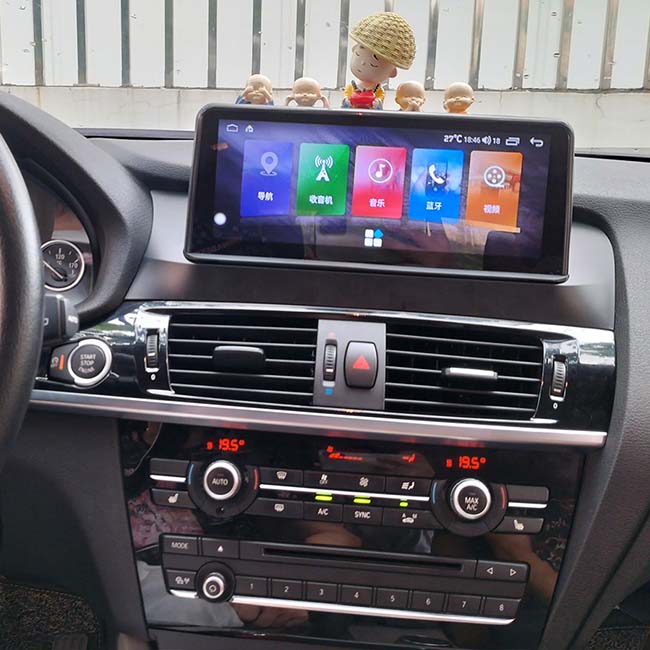 Экран касания NXP6686 блока автомобиля андроида 11 BMW Sat Nav 128GB X3 главный