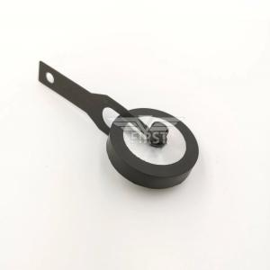 Black Color Iron/Rubber Material Rubber Wheel for HD Printing Machine with Long Using Life