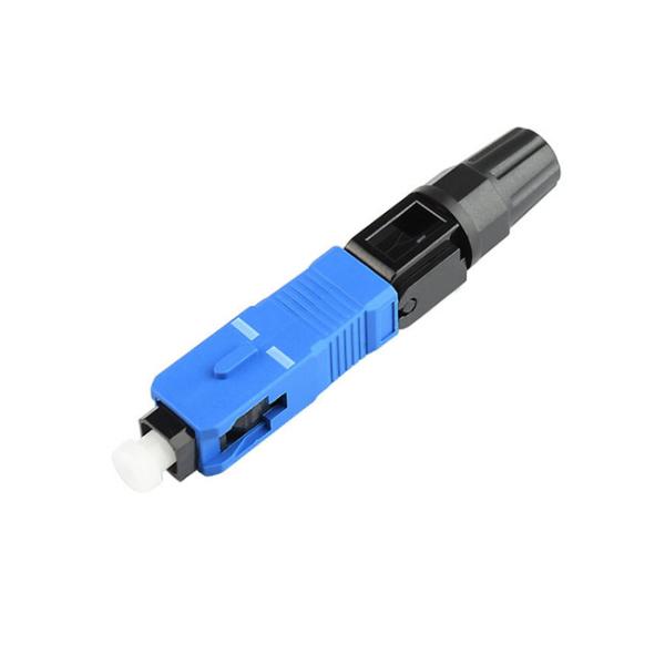 SC / UPC Fiber Optic Fast Connector for FTTH Projects Field Termination