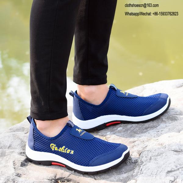 Good Quality Factory Price Wholesale Man Shoes Nice Design Breathable Lazy Shoes For Men