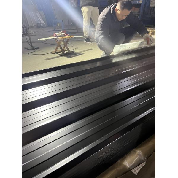 Строительный материал PPGL Крышевая плитка Красочная Алюцинковая Цинковая Металлическая панель Коругированная стальная крыша Рал Цвет