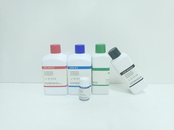 Hematology Analyzer Blood Test Reagents Diluent Lyse Rinse With Open System