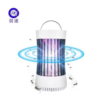JZ Rechargeable Insect Pest Control Machine With Battery 7H Working Time Smart Mosquito Killing Lamp With UV Light