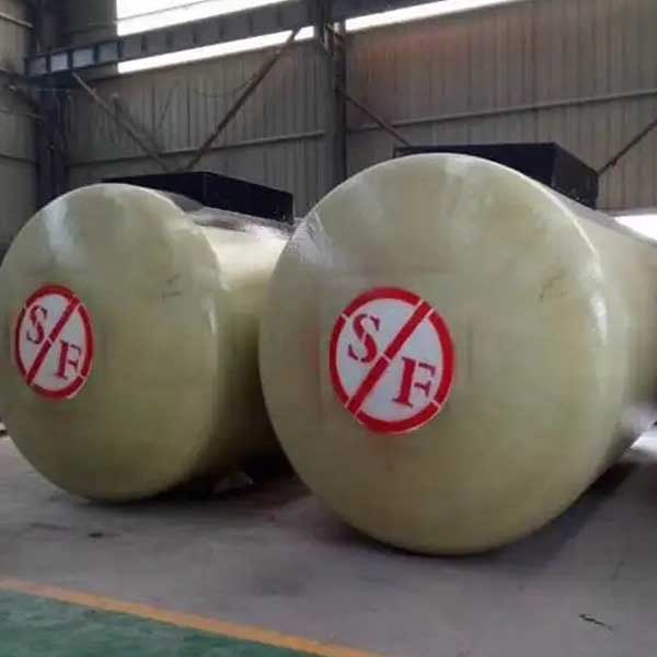 metro horizontal de gasolina y aceite del tanque de almacenamiento del acero de 60cbm 10m3 20m3 SF