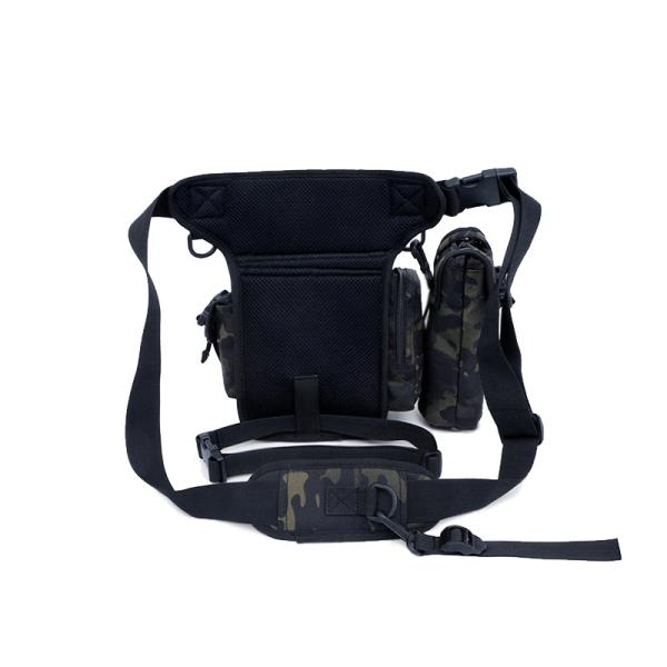 600D Nylon Outdoor Training Leg Bag Backpack For Camping with Nylon Lining Material