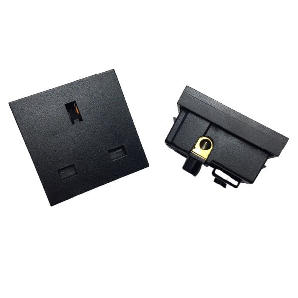 TUV одобренная квадратная форма Соединенное Королевство Британский тип выхода 45x45 мм RB-02 ((B209) Великобритания Электрическая женская розетка