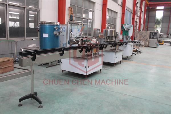 1500BPH Plastic Bottle Rinsing Water Filling And Capping Machine With CNP Pump