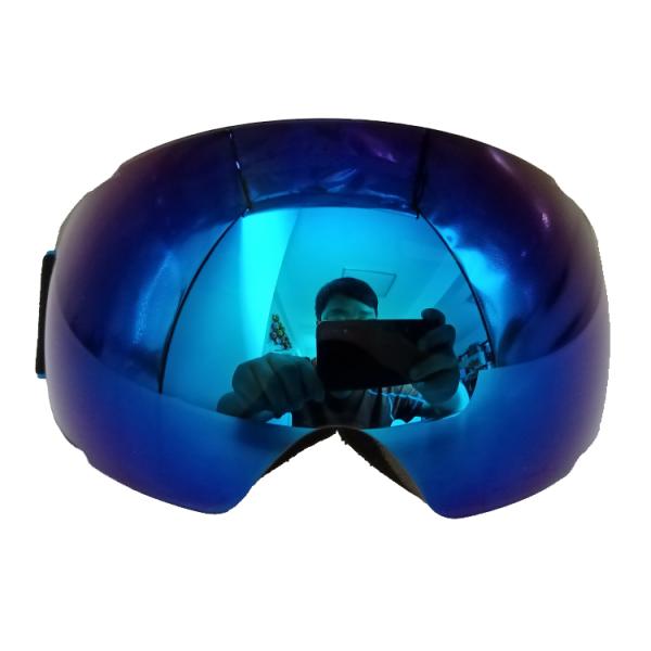 Customized Men's Ski Goggles with Magnetic Interchangeable Lenses Custom Design