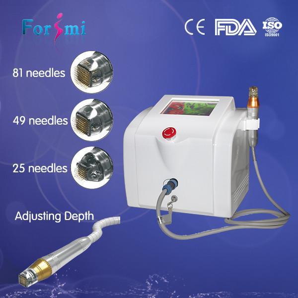 Fractional rf microneedle electric micro needling stretch mark removal beauty machines