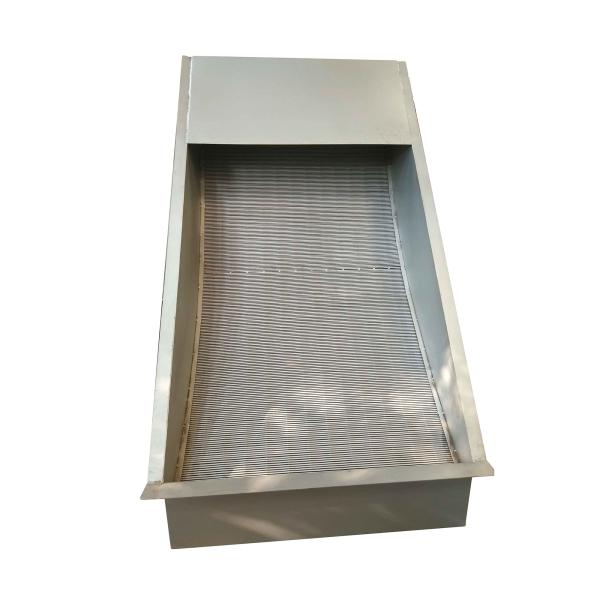 Pre-Water Treatment Gravity Device TPBS Sieve Bend Screen Filter for Construction Works