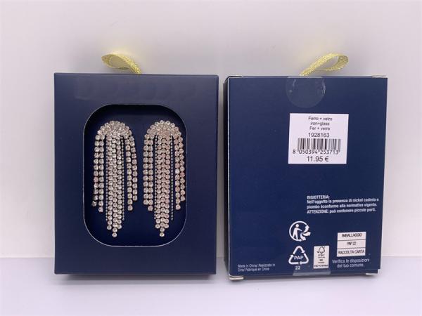 Women Silver Fashion Tassel Earrings Multiscene Plated Finish