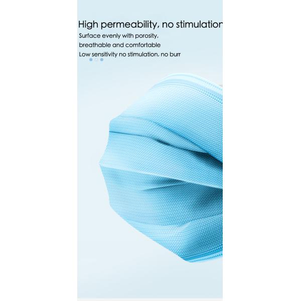 Air Pollution Mask Face Mascaras Medica 3 Ply Disposable Surgical Mask