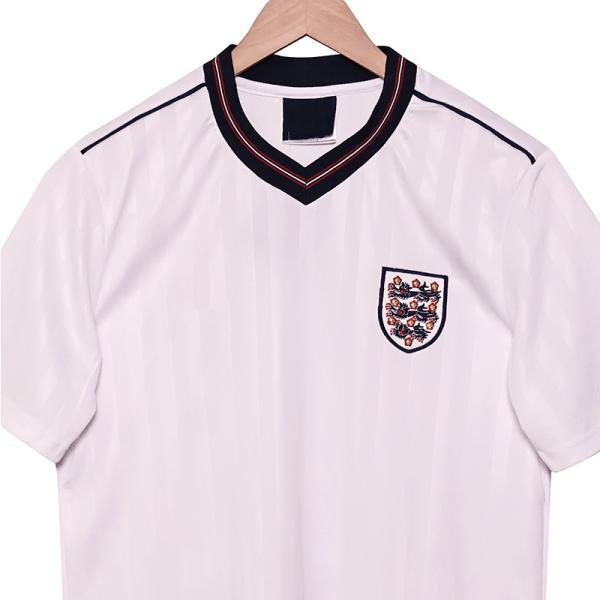 England 1986 World Cup Home Retro Football Jersey Classic Team Customization