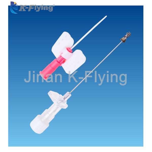 14G 16G Medical Consumable Products Disposable IV Catheter Needle Wing Model