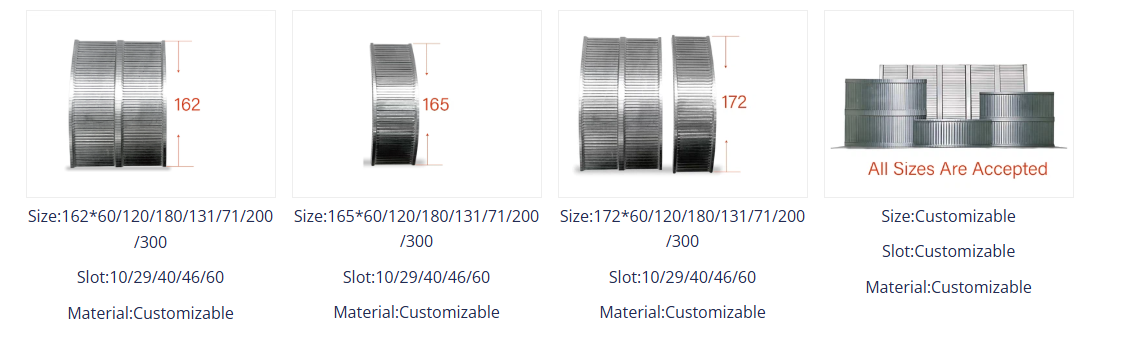 Premium Grade Sieve Screen Segment for Pusher Centrifuge OEM Wholesale Supplier
