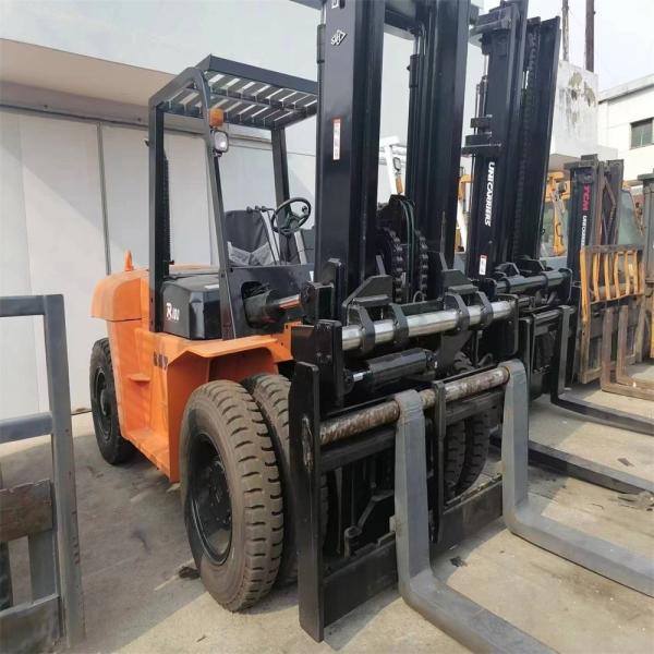Used Hangzhou R100 10 Ton Forklift for and Easy Operation in Shanghai Market