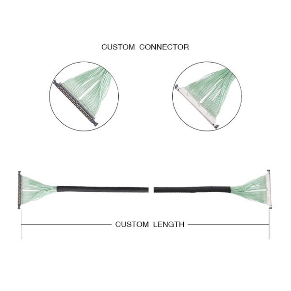 0.4mm Pitch Miniature Micro Coaxial Cable I PEX 20496-040T-40