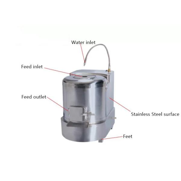 30kg 80V Food Processing Equipments For Potato