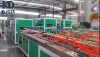 100-160KG/H PVC Plastic Grating Plate Great Wall Plate Production Line