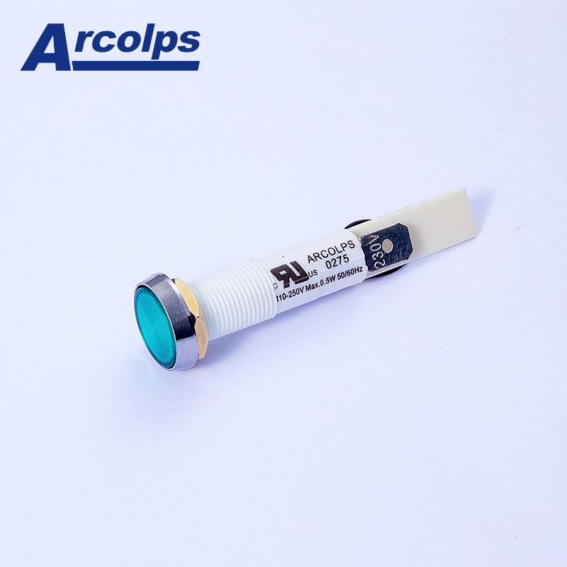 24VDC Industrial Led Indicator Lights Weatherproof Amber LED Indicator IP65