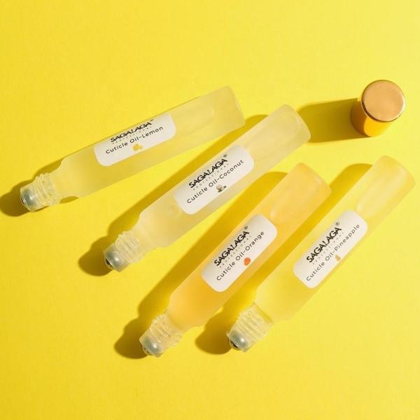 L'huile de cuticule de stylo à rouleaux naturelle revitalisante pour les ongles pour la peau endommagée et les ongles fins sans cruauté 10 ml Logo personnalisé