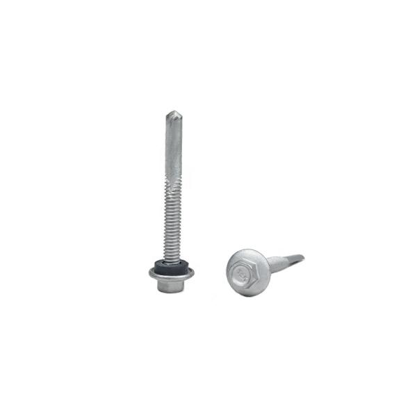 Standard Stainless Steel Flange Hex Head Self Drilling Screws For Electrical Appliances