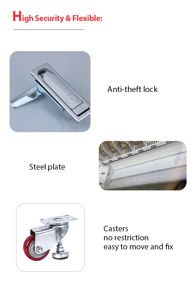 Big Touch Screen TCG Pokémon Card Vending Machine With Card Reader and Customized Sticker