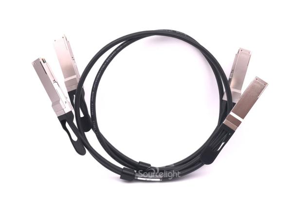 Passive Direct Attach 100g Qsfp28 Copper Cable / Insulated Electric Cable