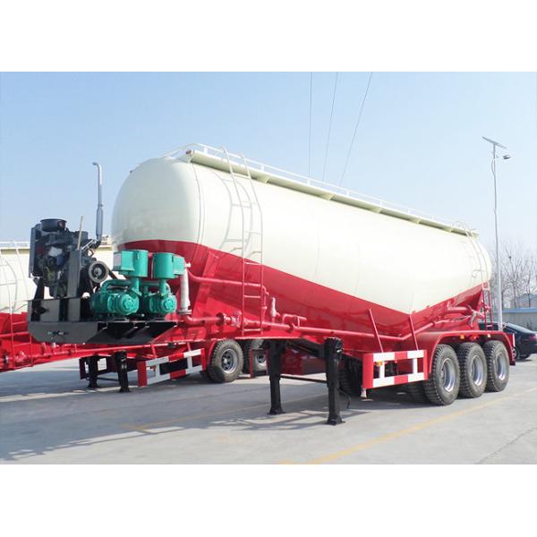 Customized 60m3 3Axles Dry Bulk Cement Powder Tanker Pneumatic Trailer