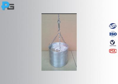 1.8KG Standard Impact Test Vessel IEC60335-2-6 Clause 21.102 With Flat Aluminum Base