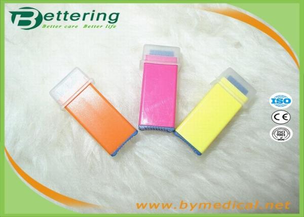 21G Red Colour Sterile Pressure Activated Safety Blood Lancet Blood Sample Needle Asepsis Blood Collector