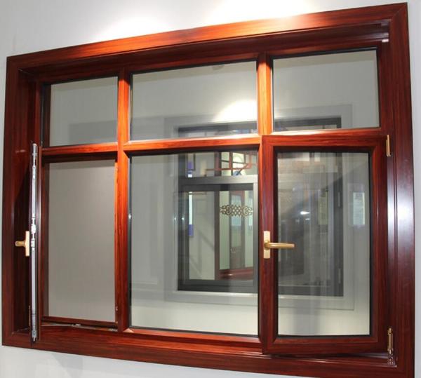 1.4mm Anodised Aluminium Alloy Window Frames Section with stainless steel hinge