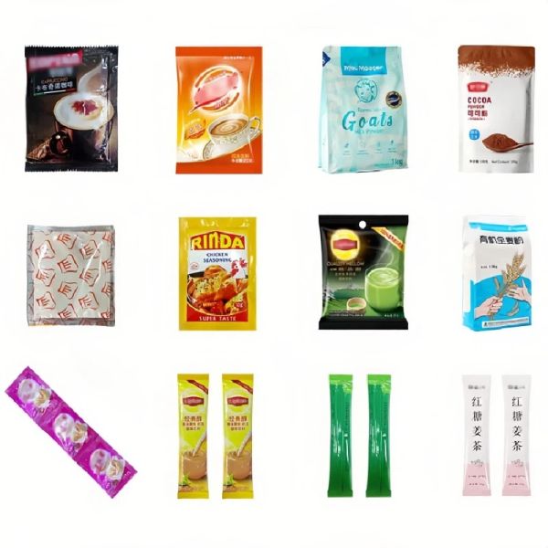 Strip Seal Powder Sachet Packaging Machine Fast Vertical Form Fill Seal Machine