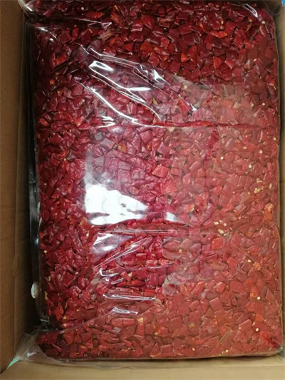 Перцы сырцового кольца Chili специи 4cm едкие задавленные высушенные